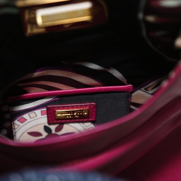 Authentic Emilio Pucci shoulder crossbody handle bag clutch made in Italy - Picture 10 of 10